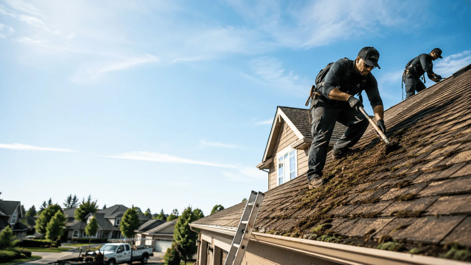 Roof Moss Removal in Korbel, CA near me